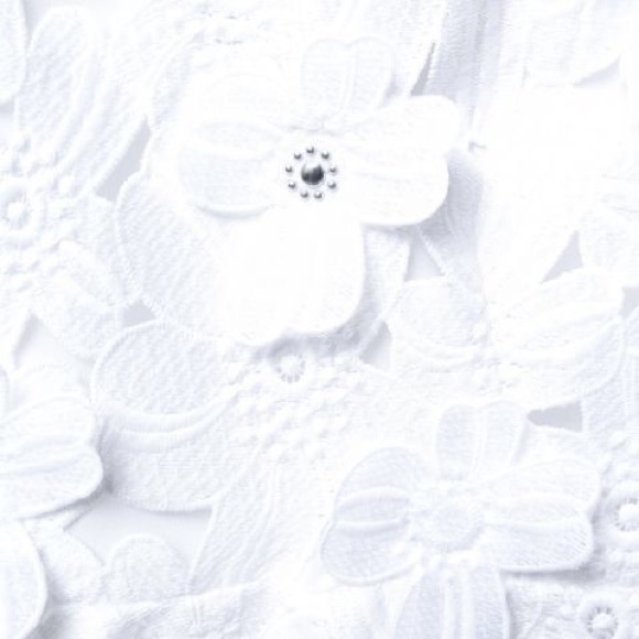 🎀NWT🎀 Michael Kors White floral lace - Picture 4 of 4